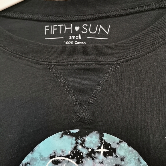 Fifth Sun NASA Longsleeve Cropped Tee - Picture 3 of 7